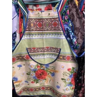 Фартук вафельный, лен, до 50р