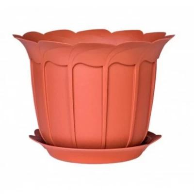 Горшок Лаура 240 с подставкой "Lamela" Горшок Лаура 240 с подставкой "Lamela"