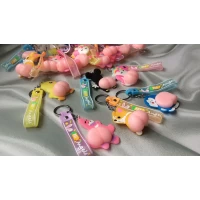 Брелок антистресс, с мягкой попкой, + браслетик