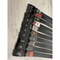 Ремни бредовые с пряжкой зажим ширина 3,7 см эко кожа