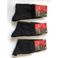 Носки MILANO ликра средние мужские 40-45 . Цвет : черный