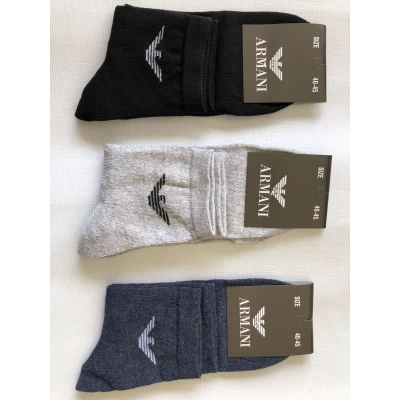 Носки ARMANI ликра средняя 36-40 . Цвет : ассорти Носки ARMANI ликра средняя 36-40 . Цвет : ассорти