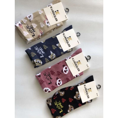 Носки KARDESHLER ликра хлопок женские 36-40. Цвет : ассорти. Производство Турция Носки KARDESHLER ликра хлопок женские 36-40. Цвет : ассорти. Производство Турция