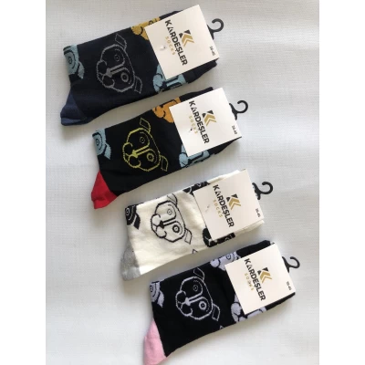 Носки KARDESHLER ликра хлопок женские 36-40. Цвет : ассорти. Производство Турция Носки KARDESHLER ликра хлопок женские 36-40. Цвет : ассорти. Производство Турция