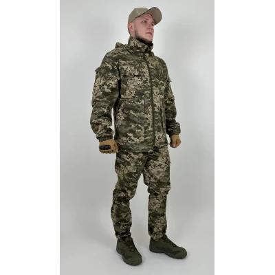 Костюм маскировочный светлый пиксель, размеры 44-62