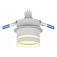 Акцентный светильник Luxel GU10 IP20 белый (DLD-07W)