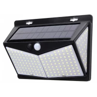 Светодиодный светильник Luxel на солнечных батареях с датчиком движения IP65 20W (SSWl-03C)