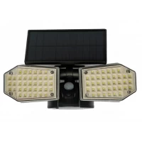 Светодиодный светильник Luxel на солнечных батареях с датчиком движения IP65 40W (SSWl-09C)