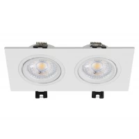 Точечный светильник luxel GU5,3 IP20 белый (DP-08W)