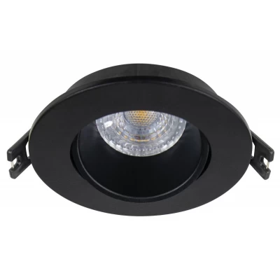 Точечный светильник luxel GU5,3 IP20 черный (DP-01B)
