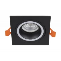 Точечный светильник luxel GU5,3 IP20 черный (DP-04B)