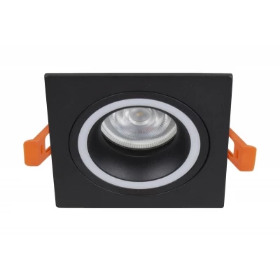 Точечный светильник luxel GU5,3 IP20 черный (DP-04B)