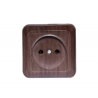 Наружная розетка Luxel OPERA (2901) вишневая