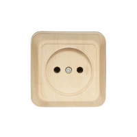 Наружная розетка Luxel OPERA (2801) сосна