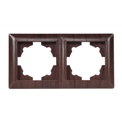 Рамка 2-я горизонтальная Luxel PRIMERA (3922) вишневая