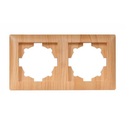 Рамка 2-я горизонтальная Luxel PRIMERA (3822) сосна