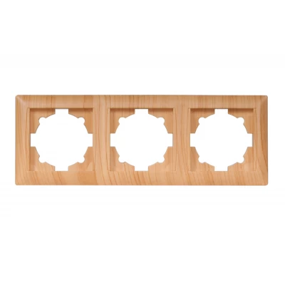 Рамка 3-я горизонтальная Luxel PRIMERA (3823) сосна