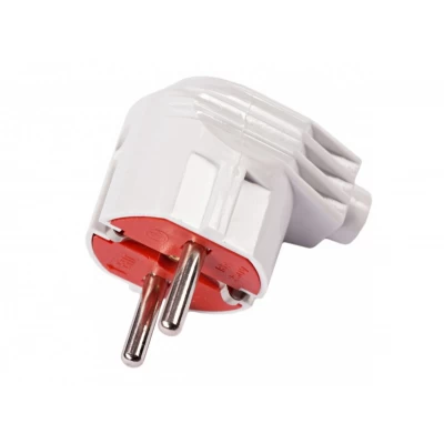 Вилка Luxel с заземлением угловая (1005) Вилка Luxel с заземлением угловая (1005)