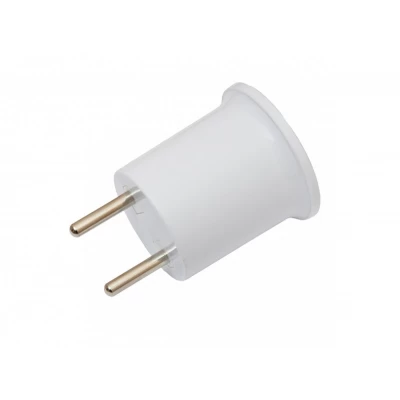 Переходник вилка-патрон Е27 Luxel (1037)