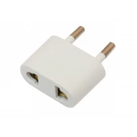 Переходник плоский Luxel для плоских и EURO вилок (1036)