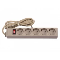 Сетевой фильтр-удлинитель Luxel 5 розеток 1,8м (4401)