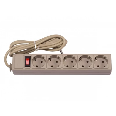 Сетевой фильтр-удлинитель Luxel 5 розеток 1,8м (4401)