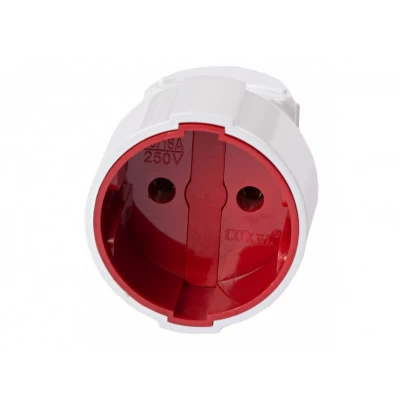 Штепсельное гнездо Luxel без заземления (1004) Штепсельное гнездо Luxel без заземления (1004)