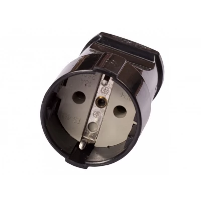 Штепсельное гнездо Luxel с заземлением (1103) Штепсельное гнездо Luxel с заземлением (1103)