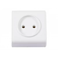 Розетка одинарная MINIATURE Керамика (2051) белый