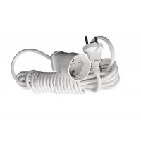 Сетевой удлинитель Luxel 1 розетка 5М с заземлением (7005)