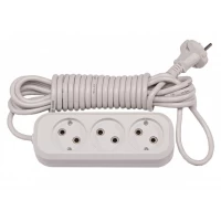 Сетевой удлинитель Luxel 3 розетки 5М (7125)