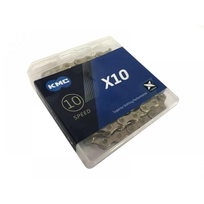 Цепь KMC X10 1/2 x 11/128 116 зв.Gold/Gold