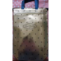 Сумка спанбонд ламинированная на молнии  30×40×10см