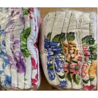 Полотенце велюр 70см х 1,4м, для бани. Расцветки в ассортименте