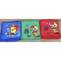 Полотенце Велюр размер 25х25 см, цвета в ассортименте