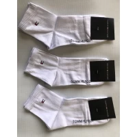 Носки TOMMY HILFIGER ликра хлопок сетка средняя 42-45. Цвет : белый. Производство Турция