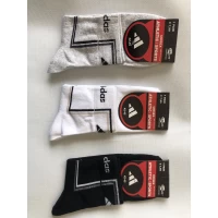 Носки ADIDAS ликра хлопок средний 40-45. Цвет : ассорти. Производство Турция