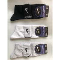 Носки NIKE ликра хлопок средний 40-45. Цвет : ассорти . Производство Турция