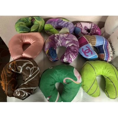 Подушка Рогалик дорожный ассорти