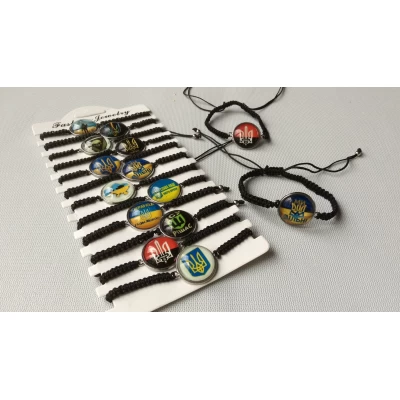 Браслет нить, светоотражающий, Украина Браслет нить, светоотражающий, Украина