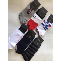 Носки TOMMY HILFIGER ликра хлопок патики ( низкие ) мужские 42-45 . Цвет : ассорти . Производство Турция