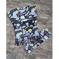 Костюм фуликра " Рвашка" Разм 28-36