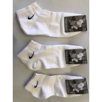 Носки NIKE ликра патик сетка мужская 43-45. Цвет : белый