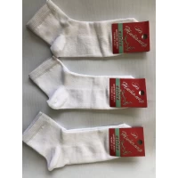 Носки Житомир ликра хлопок средняя 35-41 ( Ражик ). Цвет : белый