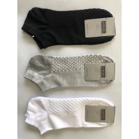 Носки Корона ликра хлопок патик сетка мужская 41-47 с ребристой подошвой . Цвет : ассорти