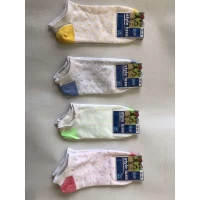 Носки STYLE LUXE ликра патики ( низкие ) сетка 36-40  горох. Цвет : белый