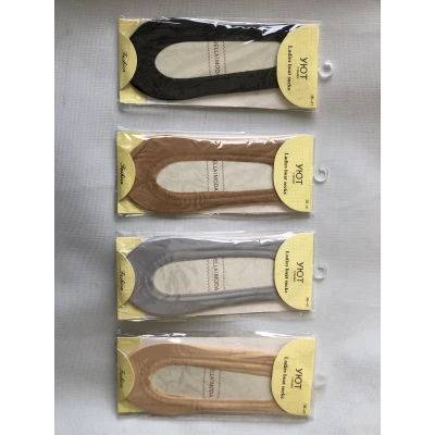 Следы капрон женские УЮТ 36-41 силикон по всей ноге . Цвет : ассорти Следы капрон женские УЮТ 36-41 силикон по всей ноге . Цвет : ассорти