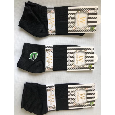 Носки WARMEN ликра бамбук патики ( низкие ) 36-40. Цвет : черный . Производство Турция Носки WARMEN ликра бамбук патики ( низкие ) 36-40. Цвет : черный . Производство Турция