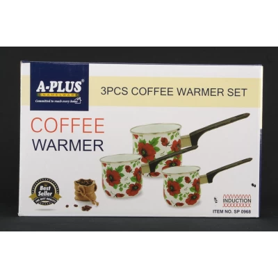 Набор кофеварок A-PLUS 0968 (3 Шт.) Эмаль