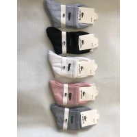 Носки LACOSTE средняя резинка 36-41 . Цвет : ассорти